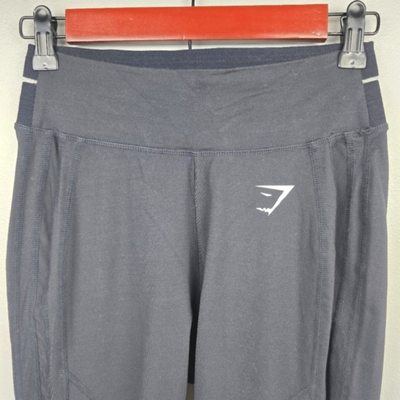 GYMSHARK Athletic Leggings Black Womens Size M Workout Gym Lounge Athleisure - Picture 5 of 12